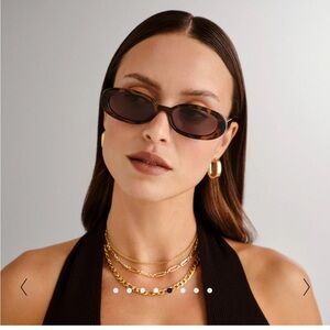 Le Specs Outta Love Sunglasses Tort